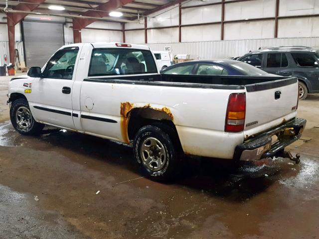 1GTEC14V21Z301889 - 2001 GMC NEW SIERRA WHITE photo 3