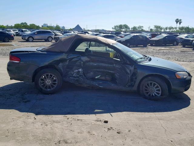 1C3EL55T13N597961 - 2003 CHRYSLER SEBRING LX GREEN photo 9