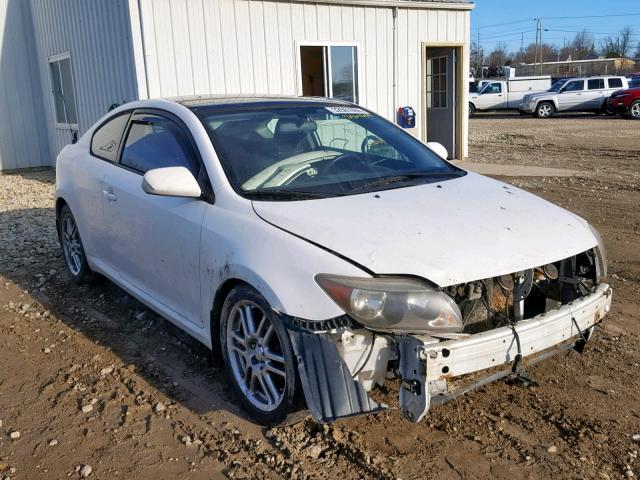 JTKDE177150001878 - 2005 TOYOTA SCION TC WHITE photo 1