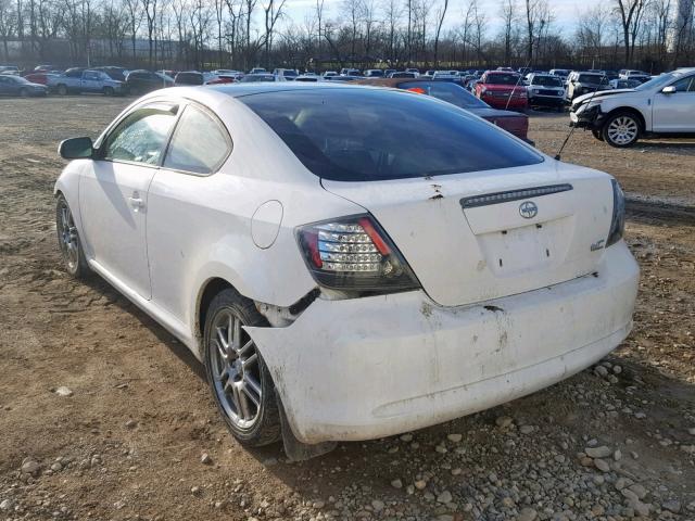 JTKDE177150001878 - 2005 TOYOTA SCION TC WHITE photo 3