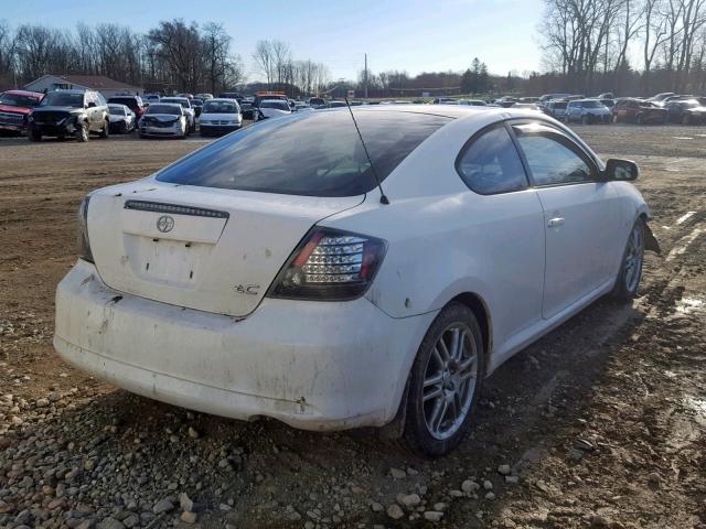 JTKDE177150001878 - 2005 TOYOTA SCION TC WHITE photo 4
