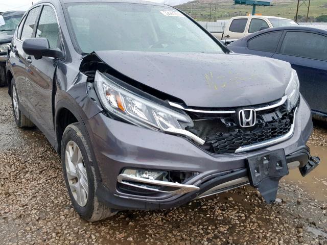 2HKRM4H5XFH689351 - 2015 HONDA CR-V EX SILVER photo 1