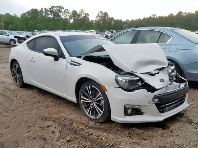 JF1ZCAC13F8606286 - 2015 SUBARU BRZ 2.0 LI WHITE photo 1