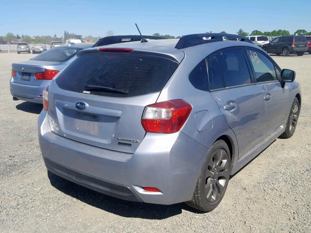 JF1GPAL66E8265424 - 2014 SUBARU IMPREZA SP SILVER photo 4