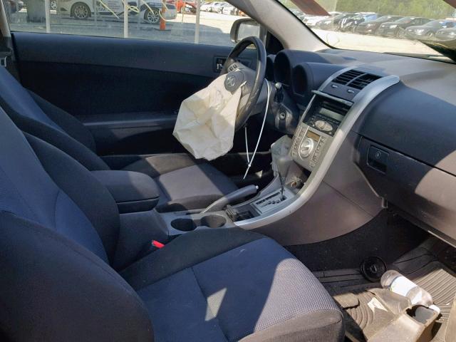 JTKDE177870145236 - 2007 TOYOTA SCION TC BLUE photo 5