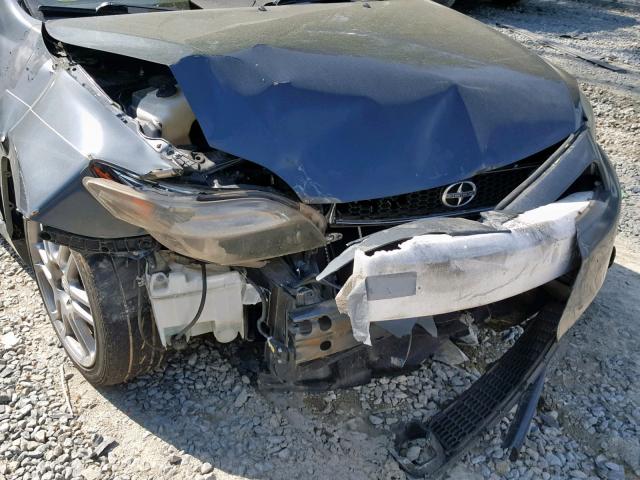 JTKDE177870145236 - 2007 TOYOTA SCION TC BLUE photo 9