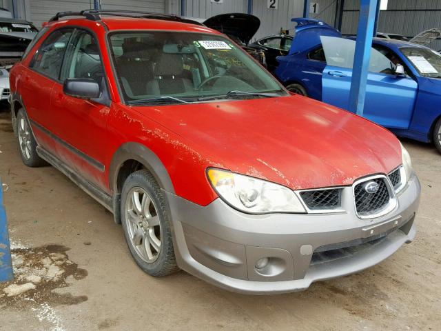 JF1GG68696H809633 - 2006 SUBARU IMPREZA OU RED photo 1