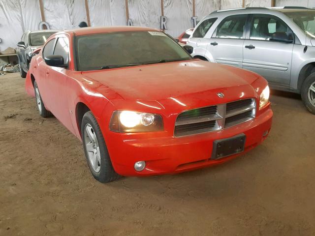 2B3KA33V39H515504 - 2009 DODGE CHARGER SX RED photo 1