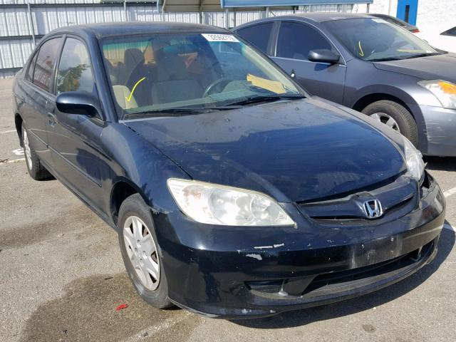 2HGES16374H585590 - 2004 HONDA CIVIC DX V BLACK photo 1