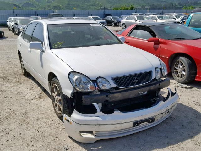 JT8BD68S5Y0101597 - 2000 LEXUS GS 300 WHITE photo 1