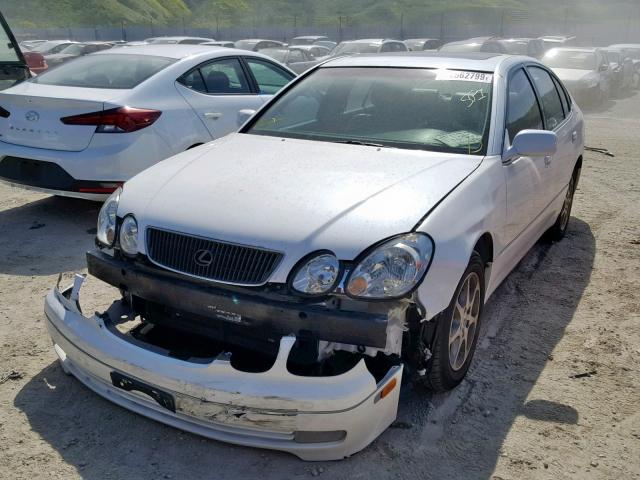 JT8BD68S5Y0101597 - 2000 LEXUS GS 300 WHITE photo 2