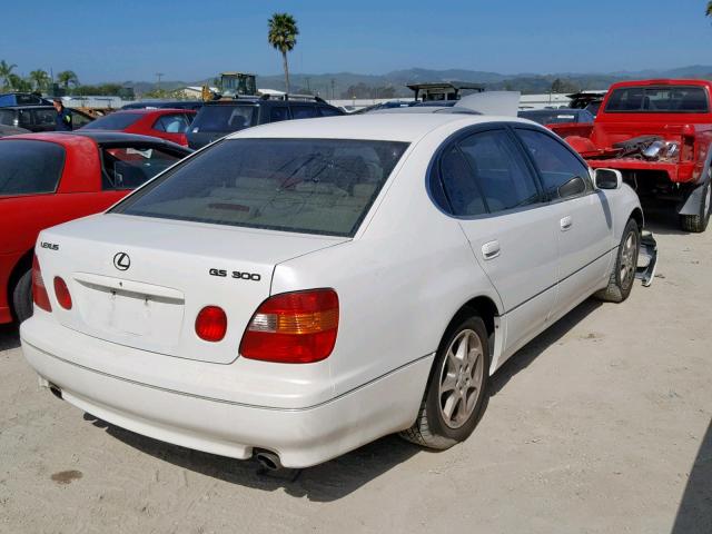 JT8BD68S5Y0101597 - 2000 LEXUS GS 300 WHITE photo 4