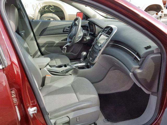 1G11C5SL2FF106285 - 2015 CHEVROLET MALIBU 1LT 栗色 照片 5