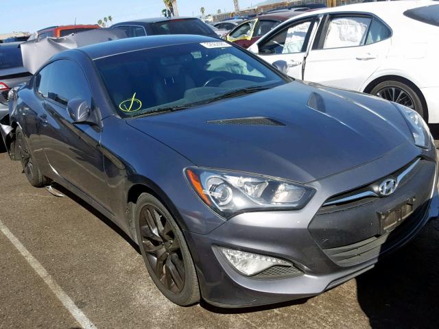 KMHHT6KJ7FU128803 - 2015 HYUNDAI GENESIS CO GRAY photo 1