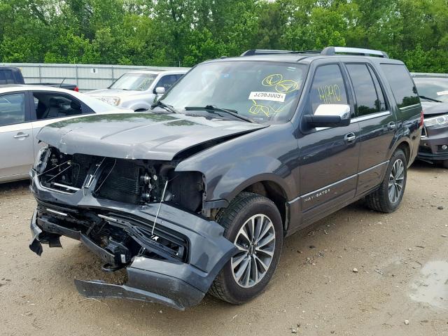 5LMJJ2JT7HEL01751 - 2017 LINCOLN NAVIGATOR GRAY photo 2