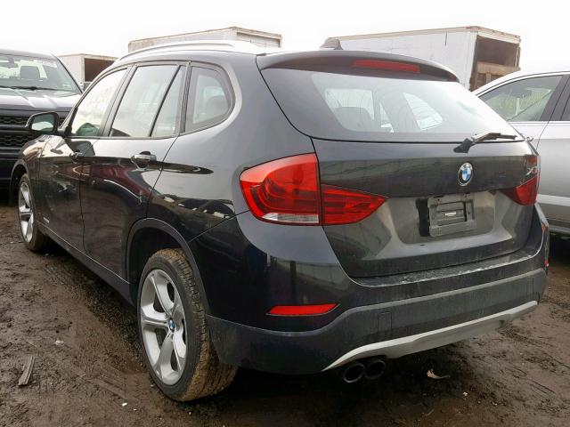 WBAVM5C55EVV92744 - 2014 BMW X1 XDRIVE3 BLACK photo 3