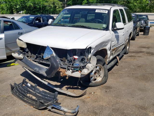 3GKEC16T11G277519 - 2001 GMC YUKON XL C WHITE photo 2