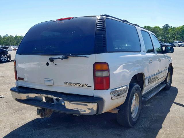 3GKEC16T11G277519 - 2001 GMC YUKON XL C WHITE photo 4