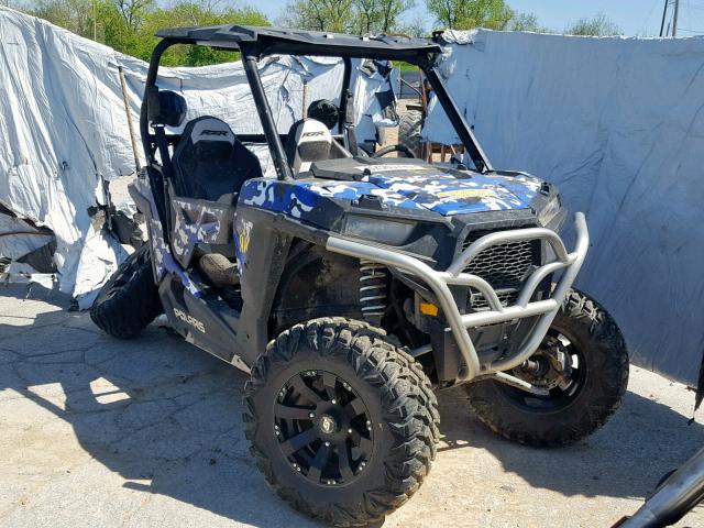 4XAVAE874FB960900 - 2015 POLARIS RZR 900 EP BLUE photo 1