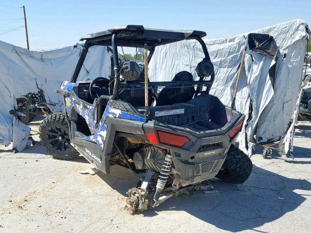 4XAVAE874FB960900 - 2015 POLARIS RZR 900 EP BLUE photo 3