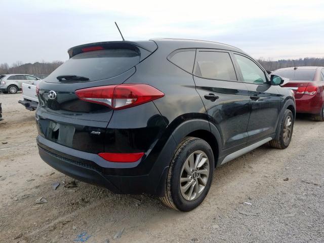 KM8J3CA48HU413590 - 2017 HYUNDAI TUCSON LIMITED  photo 4