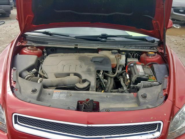 1G1ZC5E09CF273498 - 2012 CHEVROLET MALIBU 1LT 红色 照片 7