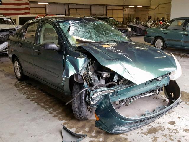 1FAFP3838YW112033 - 2000 FORD FOCUS ZTS GREEN photo 1