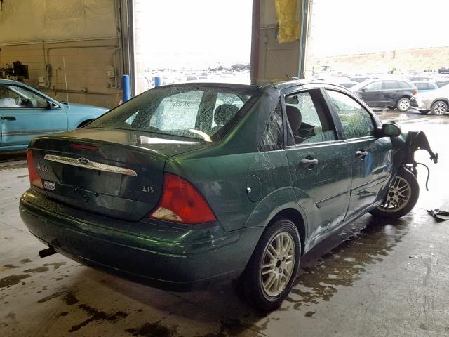 1FAFP3838YW112033 - 2000 FORD FOCUS ZTS GREEN photo 4