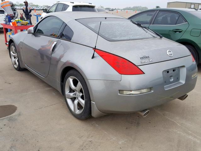 JN1AZ34E56M380507 - 2006 NISSAN 350Z COUPE SILVER photo 3