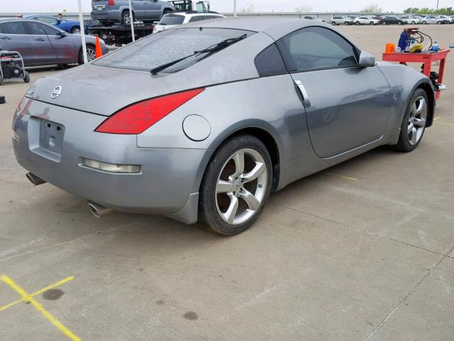 JN1AZ34E56M380507 - 2006 NISSAN 350Z COUPE SILVER photo 4