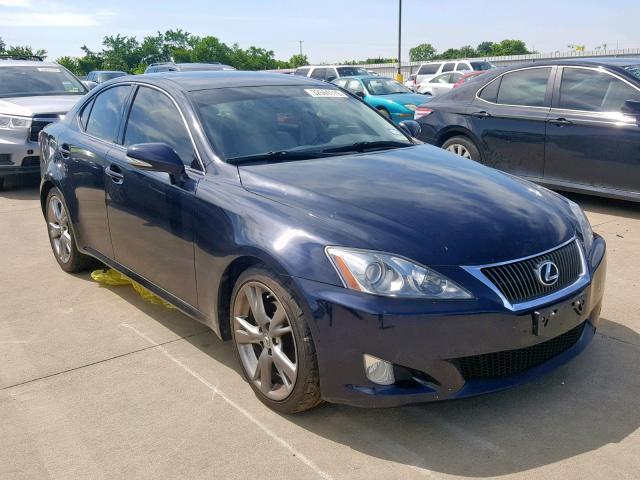 JTHBK262895088303 - 2009 LEXUS IS 250 BLACK photo 1