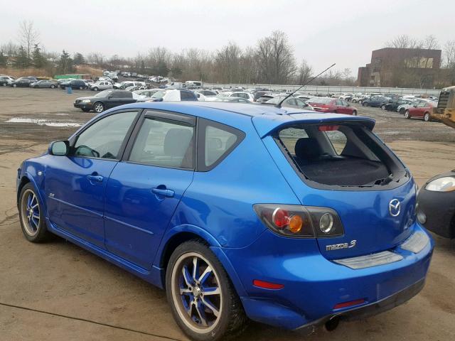 JM1BK143141112819 - 2004 MAZDA 3 HATCHBAC BLUE photo 3