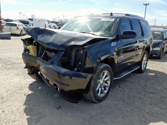 1GKFK63827J352000 - 2007 GMC YUKON DENA BLACK photo 2