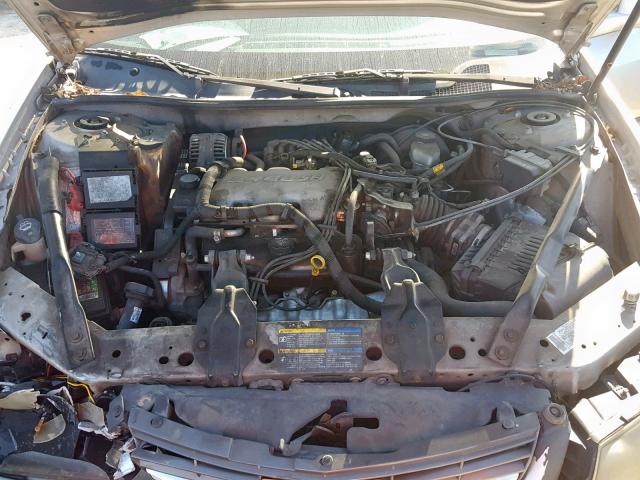 2G1WF52E159286297 - 2005 CHEVROLET IMPALA SILVER photo 7