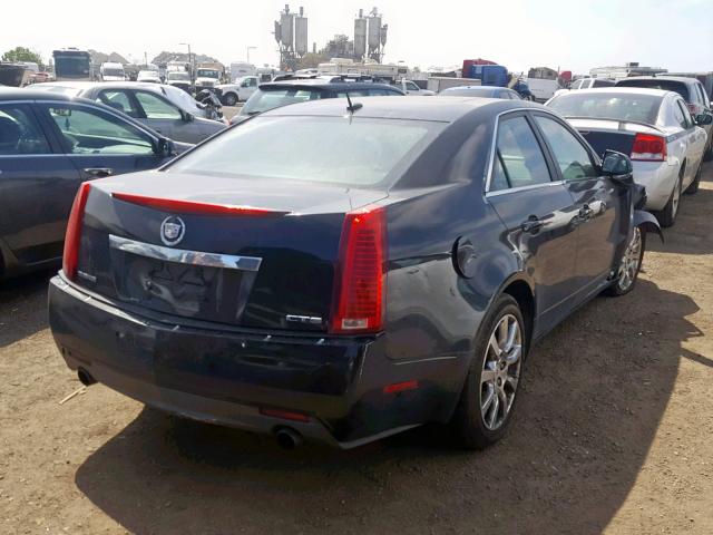 1G6DV57V580184402 - 2008 CADILLAC CTS HI FEA BLACK photo 4