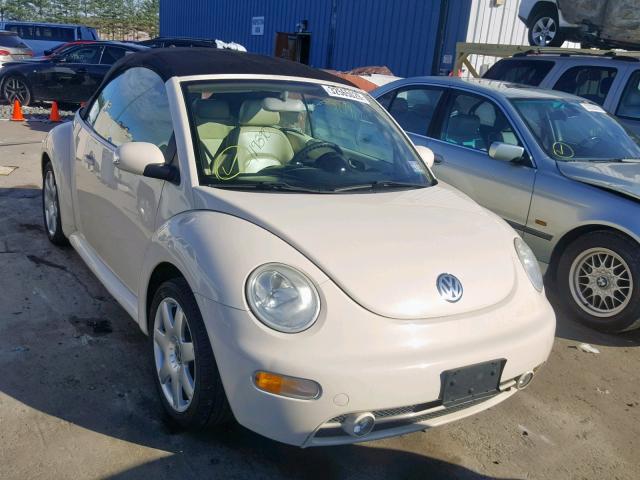 3VWCD21Y03M328759 - 2003 VOLKSWAGEN NEW BEETLE Bej foto 1