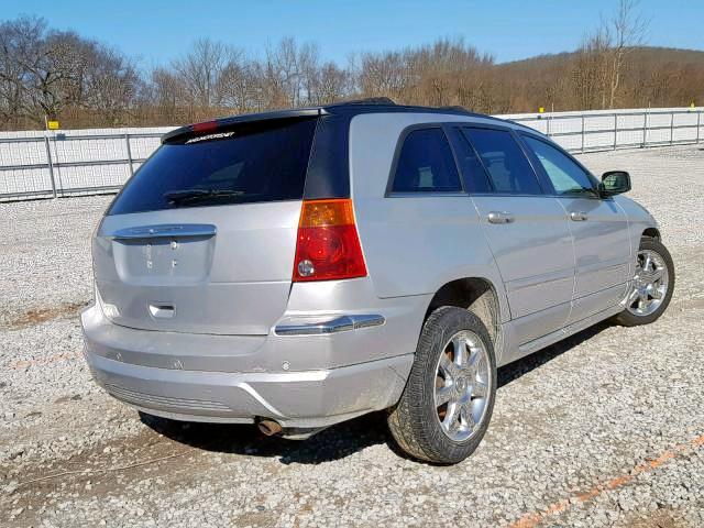 2A8GF78426R667401 - 2006 CHRYSLER PACIFICA L SILVER photo 4
