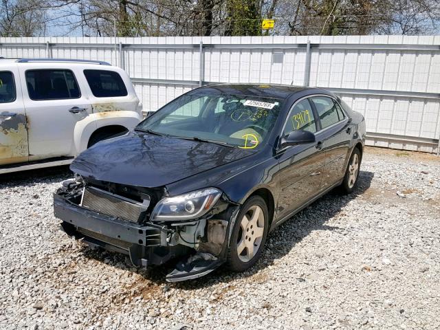 1G1ZC5EB0AF156665 - 2010 CHEVROLET MALIBU 1LT 黑色 照片 2