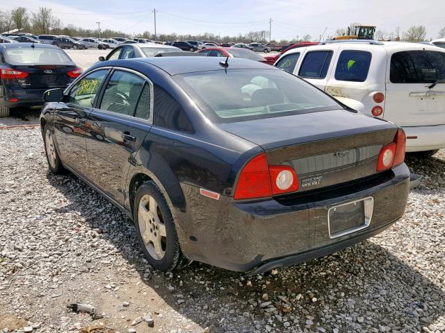 1G1ZC5EB0AF156665 - 2010 CHEVROLET MALIBU 1LT 黑色 照片 3