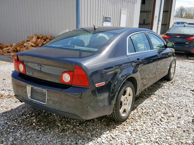 1G1ZC5EB0AF156665 - 2010 CHEVROLET MALIBU 1LT 黑色 照片 4