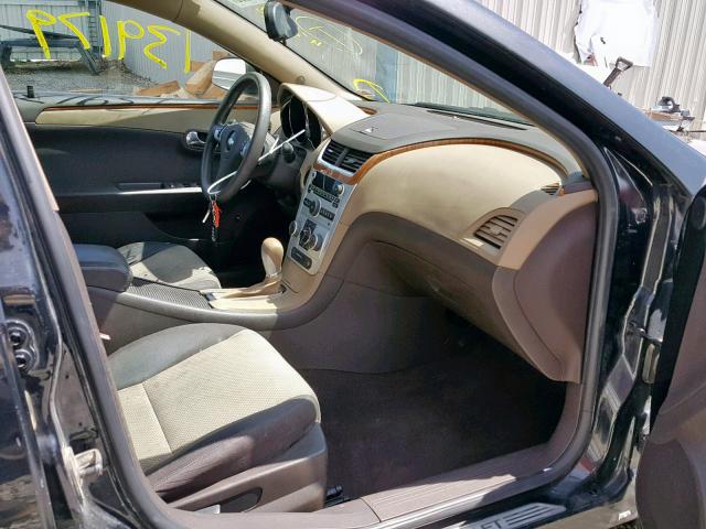 1G1ZC5EB0AF156665 - 2010 CHEVROLET MALIBU 1LT 黑色 照片 5