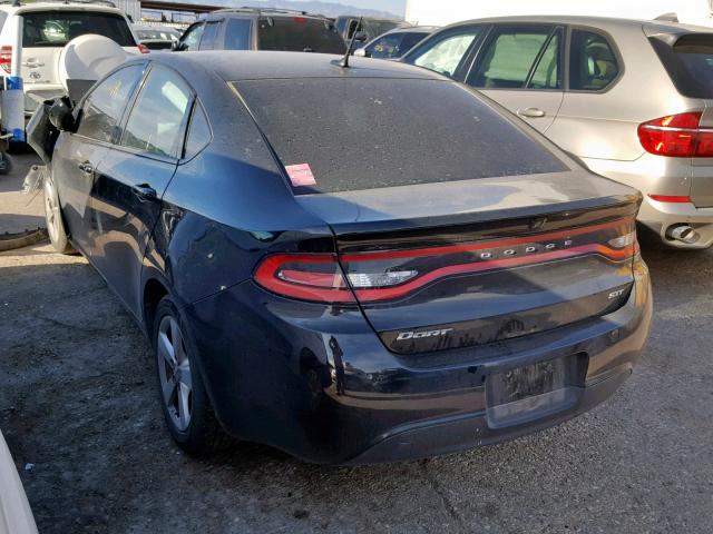 1C3CDFBB7FD227887 - 2015 DODGE DART SXT BLACK photo 3