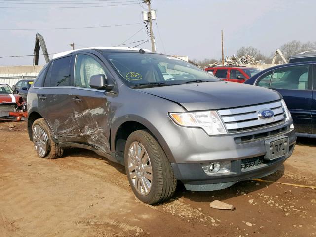 2FMDK4KC2ABA88913 - 2010 FORD EDGE LIMIT GRAY photo 1