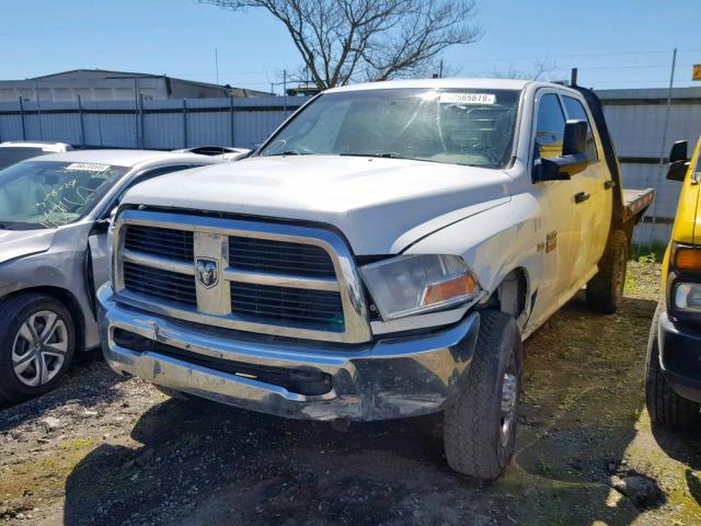 3D7TT2CT0BG614363 - 2011 DODGE RAM 2500 WHITE photo 2