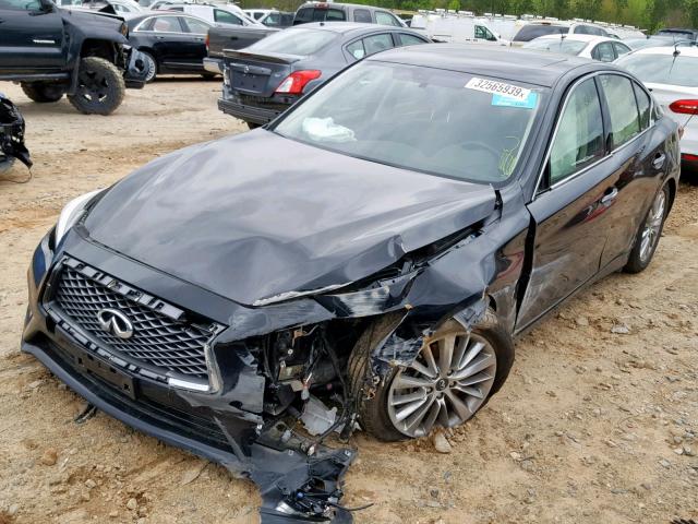 JN1EV7AP1JM363349 - 2018 INFINITI Q50 LUXE BLACK photo 2