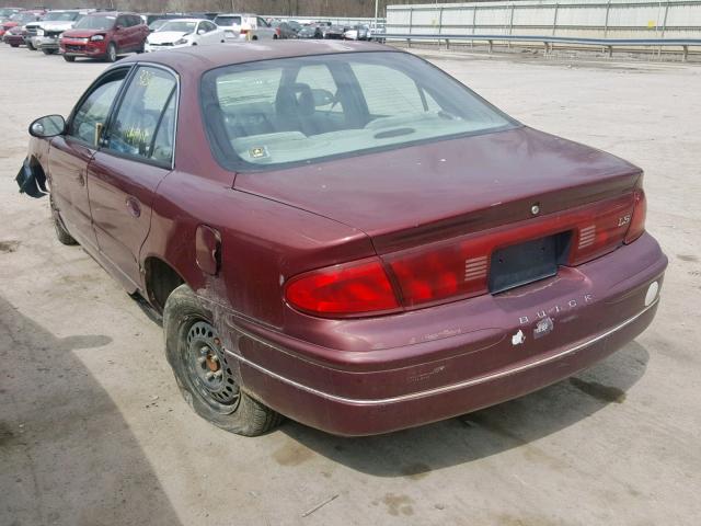 2G4WB52K2Y1347003 - 2000 BUICK REGAL LS MAROON photo 3