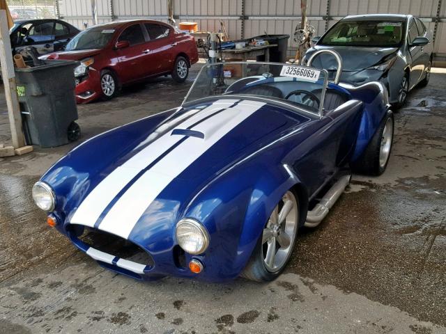6T07T277486 - 1966 FORD SHELBY BLUE photo 2