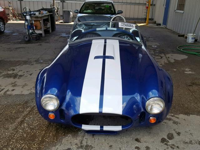 6T07T277486 - 1966 FORD SHELBY BLUE photo 9