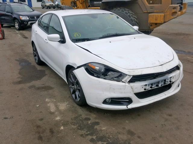 1C3CDFFAXGD822719 - 2016 DODGE DART SXT S WHITE photo 1