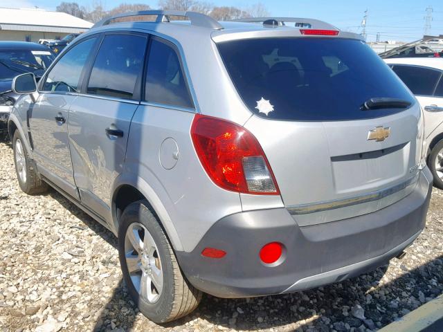 3GNAL2EK1ES558755 - 2014 CHEVROLET CAPTIVA LS 银色 照片 3